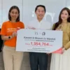 Mild Lapassalan Donates Over 1.35 Million Baht for Education Scholarship