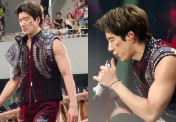 Wang Leehom Terjatuh saat Konser Chengdu Luka Berdarah Jadi Sorotan Penonton - Wang Leehom Terjatuh saat Konser Chengdu, Luka Berdarah Jadi Sorotan Penonton Wang Leehom Terjatuh saat Konser Chengdu, Luka Berdarah Jadi Sorotan Penonton